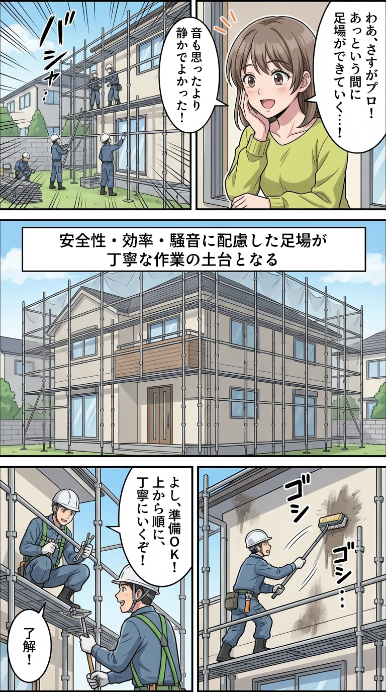 外壁塗装漫画 4ページ目