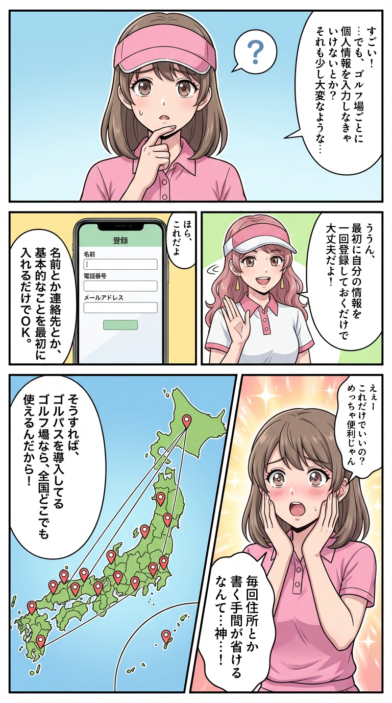ゴルパス漫画 5ページ目