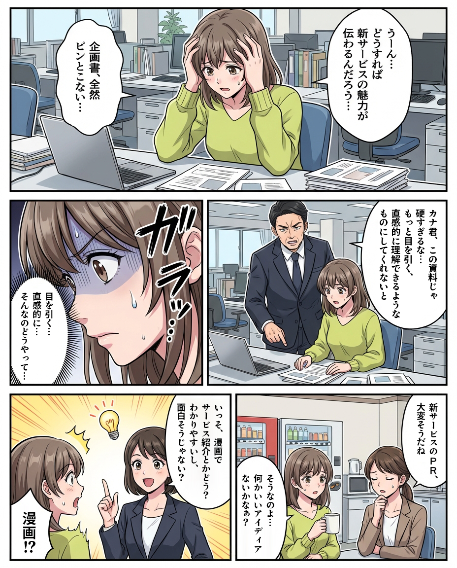 漫画サンプル 1ページ目