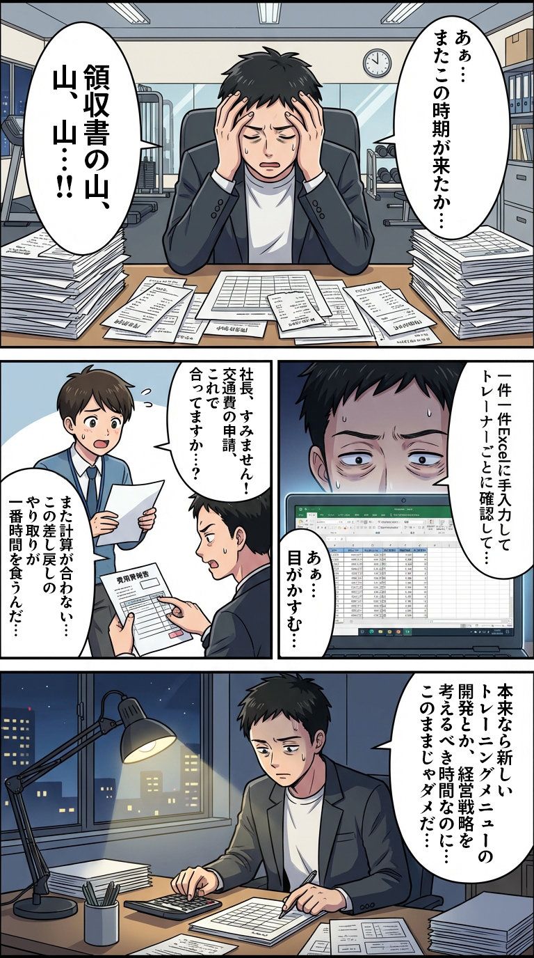 SaaS漫画 1ページ目