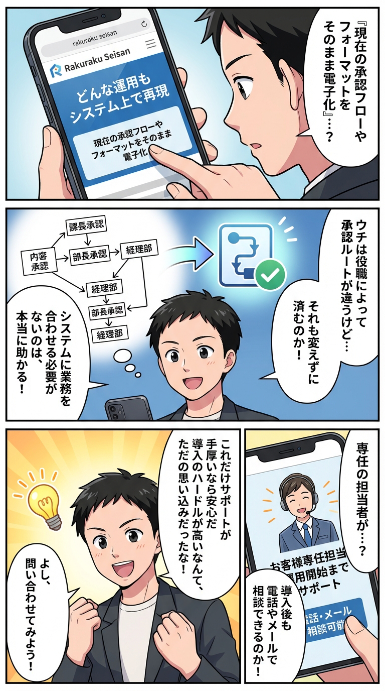 SaaS漫画 4ページ目